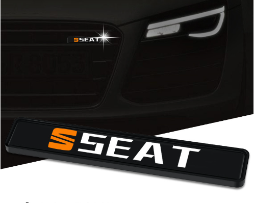 Venta caliente ✨50% de descuento ✨Lámpara LED elegante y atmosférica con logotipo para la parrilla central de su automóvil-ES