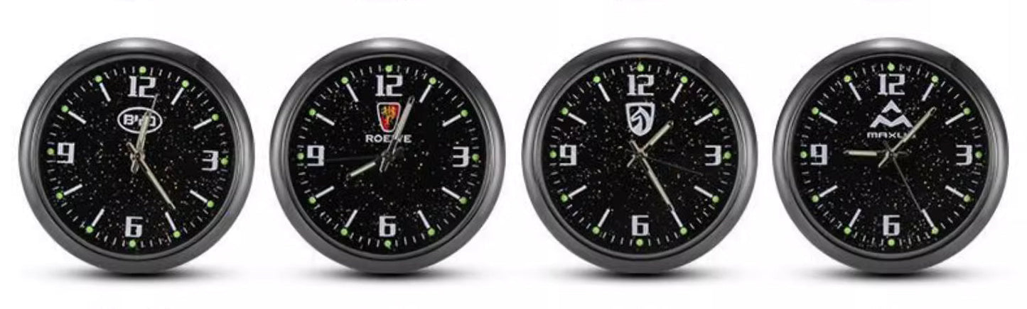 Vroča razprodaja ✨50 % popusta ✨Svetleča kvarčna avtomobilska ura-SI