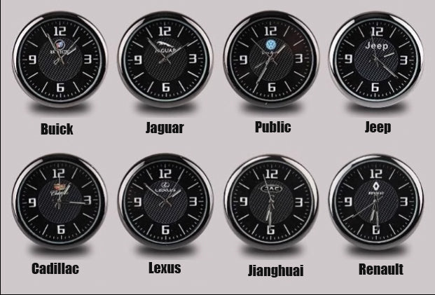 Vroča razprodaja ✨50 % popusta ✨Svetleča kvarčna avtomobilska ura-SI