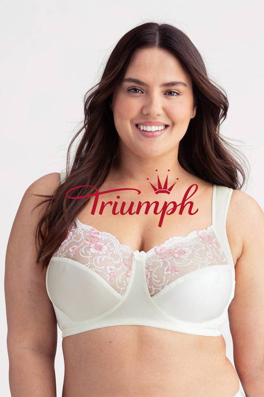TRIUMPH - 3 PIEZAS (65A-120H) 💝 ROPA BLANCA BORDADA ✨-ES