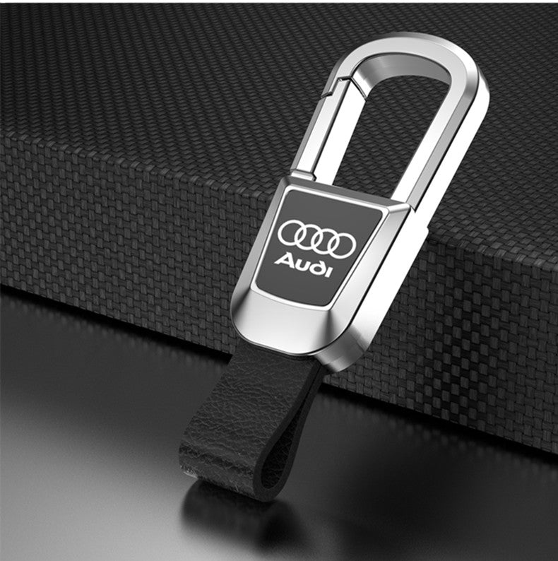 🎉Visokokakovosten obesek za ključe iz pravega usnja za avto-SI