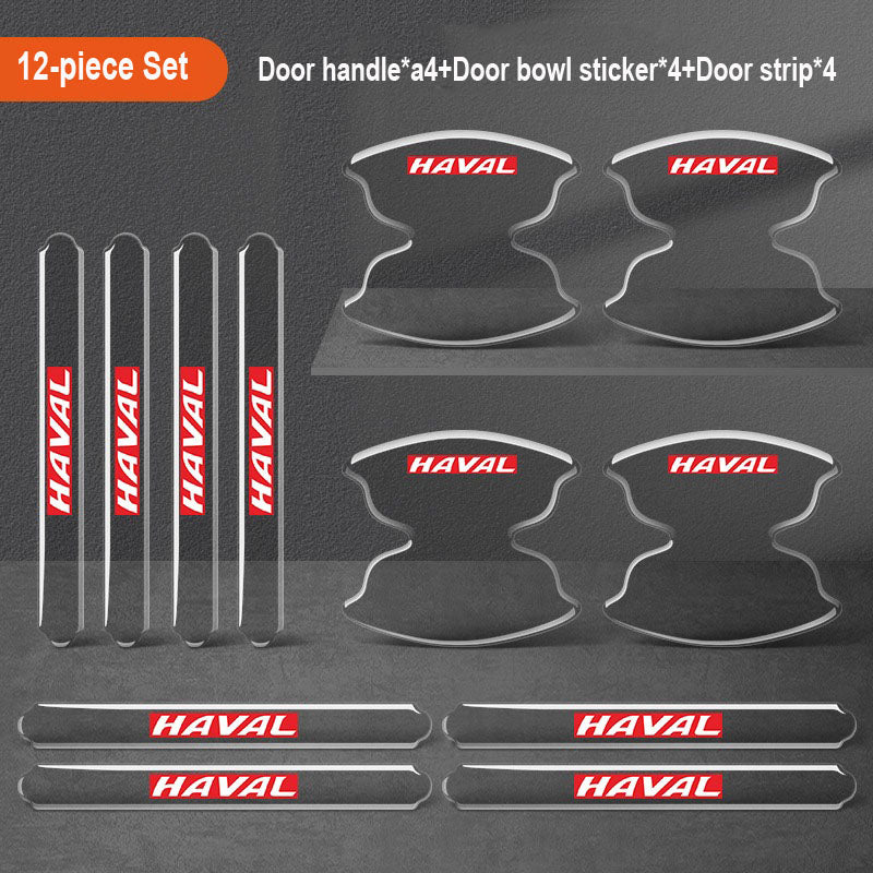 Sutirštinti automobilio durelių klijai su logotipu ✨8 vnt.✨--LT