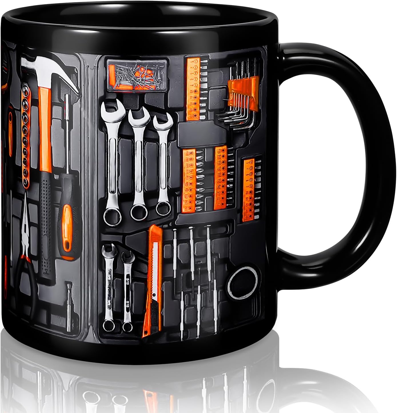 ⚡OFERTA DE LUNES CIBERNÉTICO🔧⚡Taza con forma de caja de herramientas para mecánico🍵-ES