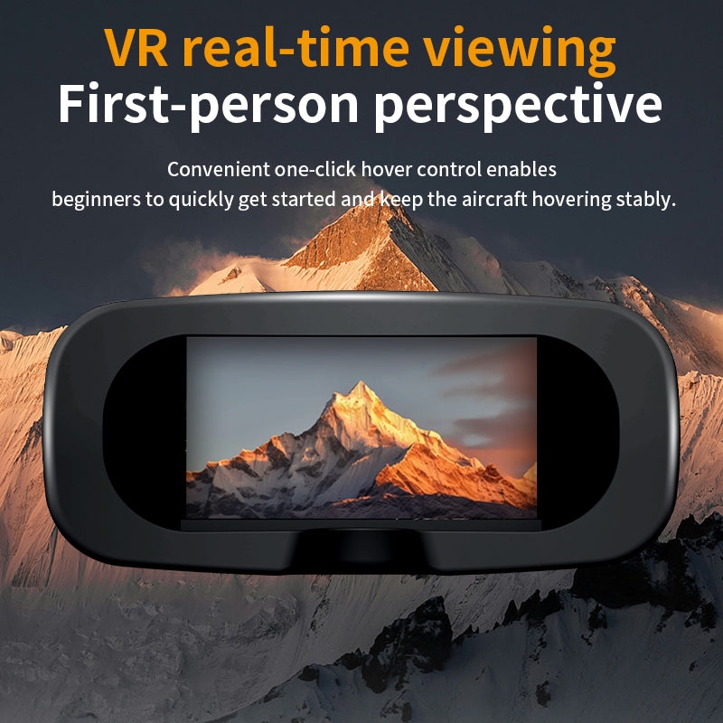 ✨💖2025 Nauja H20 VR akinių versija Lėktuvo optinio srauto padėties nustatymas Lėktuvo didelės raiškos aerofotografija-LT