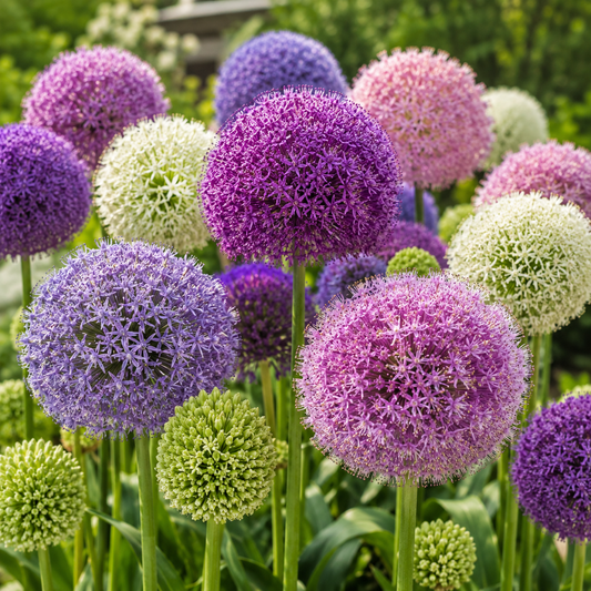 Okrasni cvet čebule (Allium Giganteum)-SI