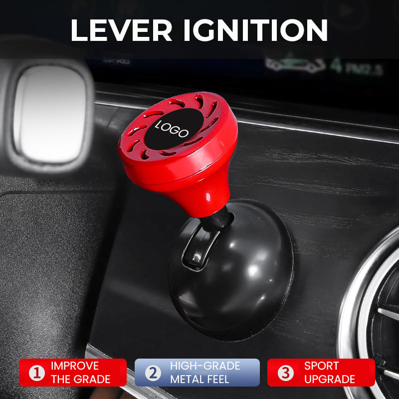 Προσαρμόστε τον μεταλλικό μοχλό εκκίνησης ενός κουμπιού του αυτοκινήτου σας-GR