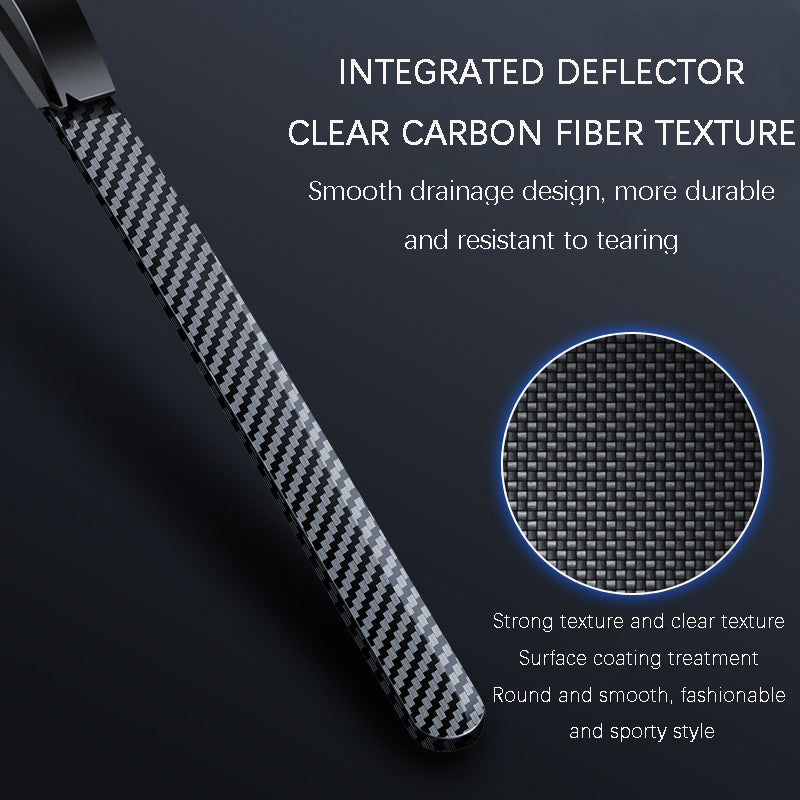 🌈 Limpiaparabrisas silenciosos de fibra de carbono sin varillas-ES