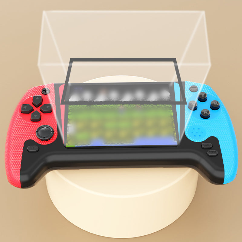 🎮 Nešiojama, klasikinė žaidimų konsolė su dideliu ekranu-LT