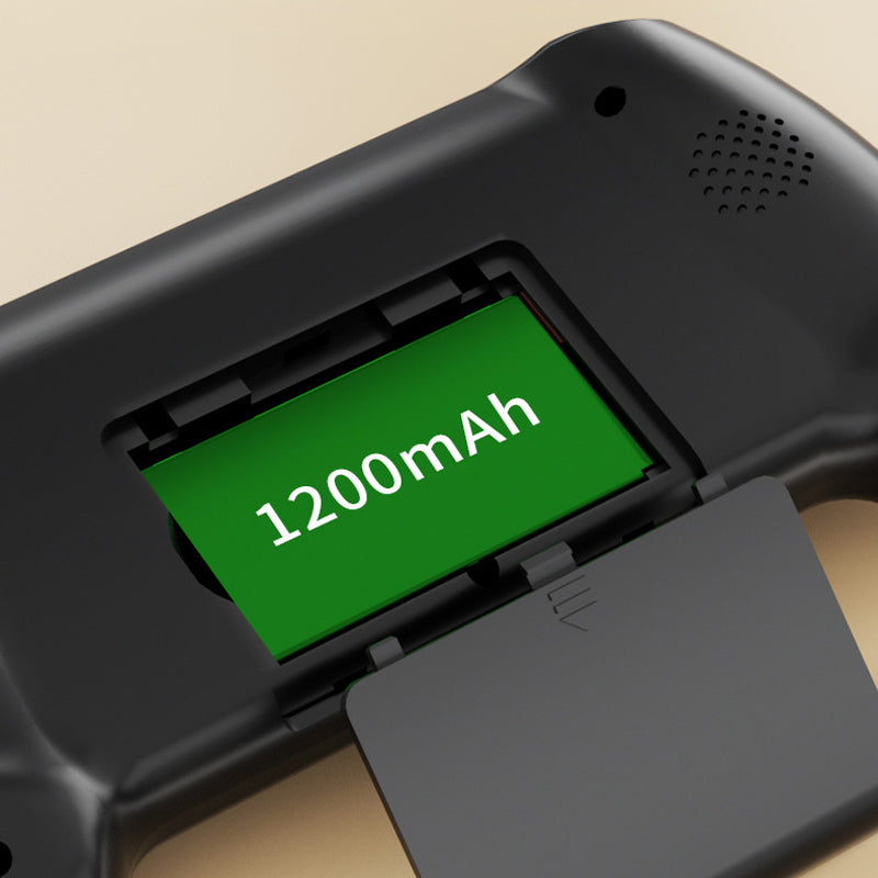 🎮 Nešiojama, klasikinė žaidimų konsolė su dideliu ekranu-LT