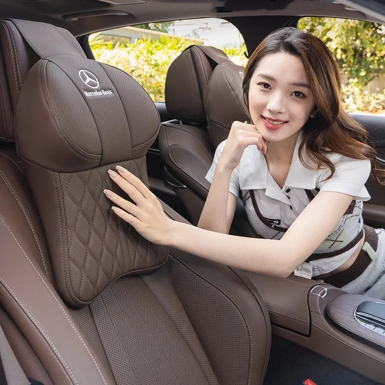 Almohada para reposacabezas de coche, almohada para el cuello-ES