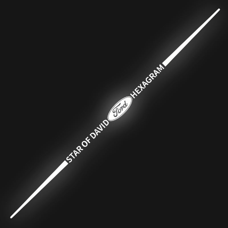 Pegatinas reflectantes láser de colores 3D para coche, 4 unidades-ES