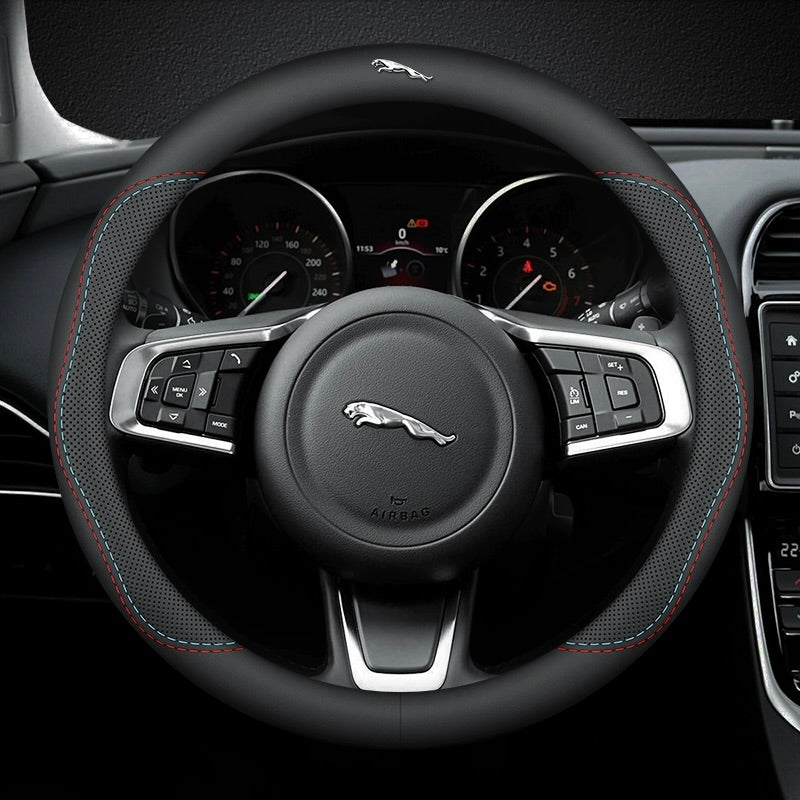 Prevleka za volan iz vrhunskega napa usnja – razkošno udobje, zračna konstrukcija in celoletna vzdržljivost-SI