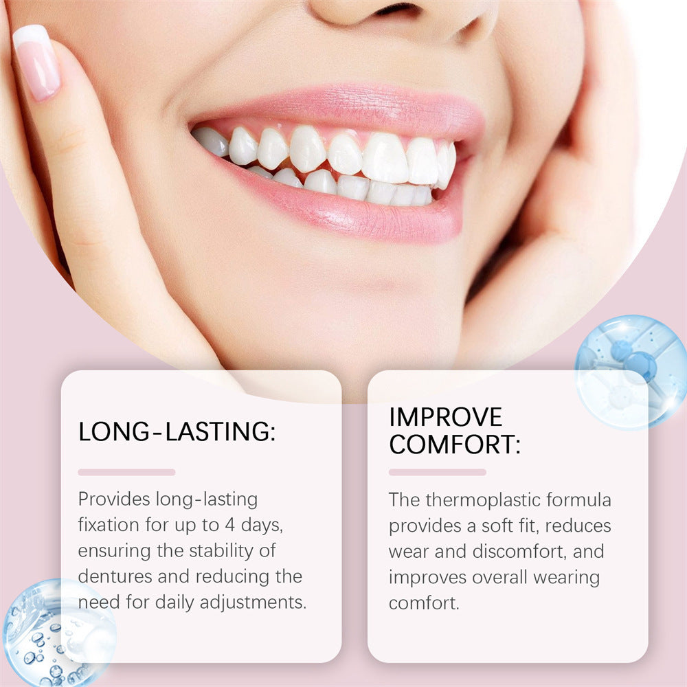 Daugiau jokių klibančių dantų protezų! Geriausiai Europoje parduodami, ilgai išliekantys dantų protezų klijai.🔥-LT