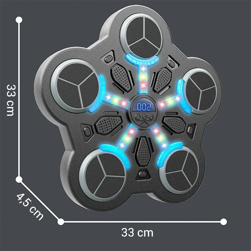 Muzikinis žaidimas su kryželiu ant sienos-LT