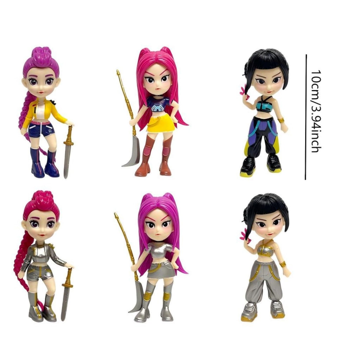 🔥 Kpop Demon Hunter lėlės – riboto leidimo⏰-LT