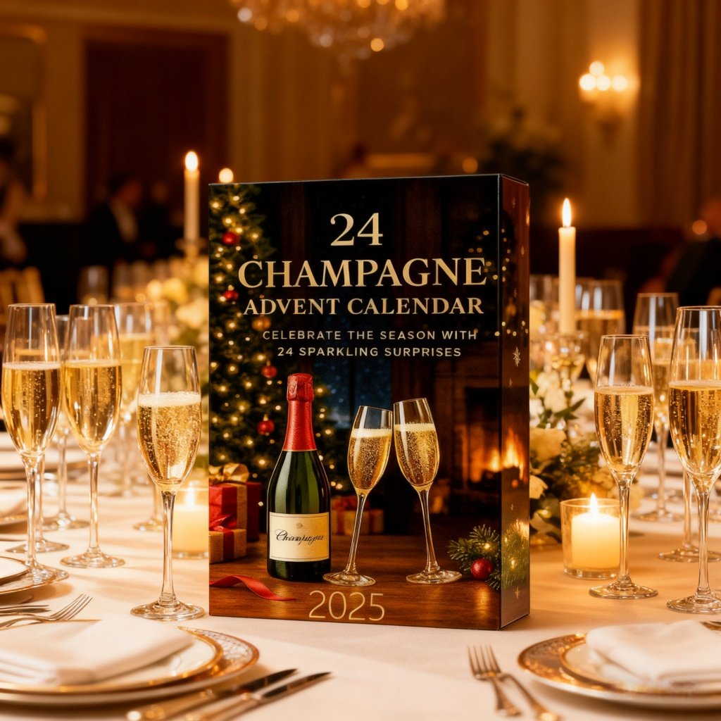 🔥Zadnji dan 50 % popusta - 🥂Adventni koledar šampanjca 2025🎄-SI