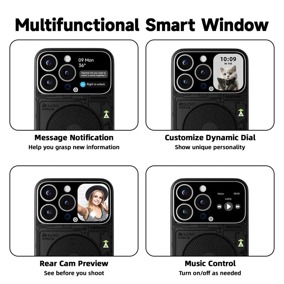 Funda protectora inteligente con tecnología Future Magnetic de edición limitada global (compatible con iPhone 17-12)-ES