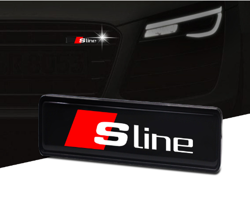 Venta caliente ✨50% de descuento ✨Lámpara LED elegante y atmosférica con logotipo para la parrilla central de su automóvil-ES