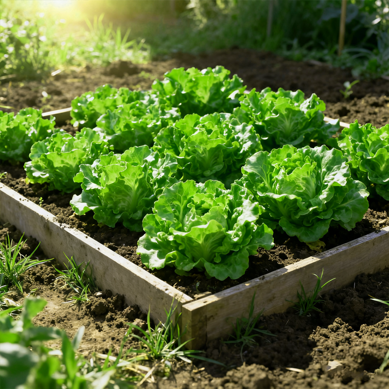 🌱 Cultiva tu propia lechuga italiana a partir de semillas: crujiente, dulce y fácil de cosechar.-ES
