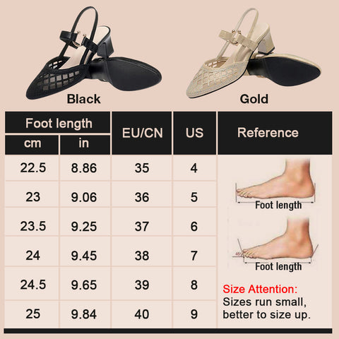 ✨Nad muudavad sind elegantsemaks ja enesekindlamaks💟 Vintage kõrge kontsaga sandaalid-EE