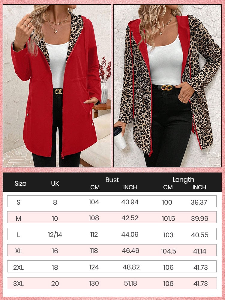 Dvipusis gobtuvas su leopardo raštu-LT