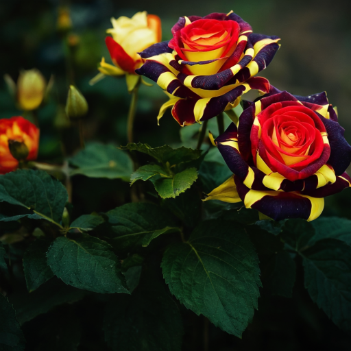 Σπάνιο τριαντάφυλλο 'Firebird' - Love Flower-GR