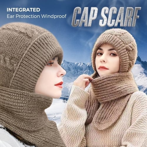 [Rebajas de invierno⛄] Bufanda y gorro con protección auditiva integral y resistente al viento✨-ES