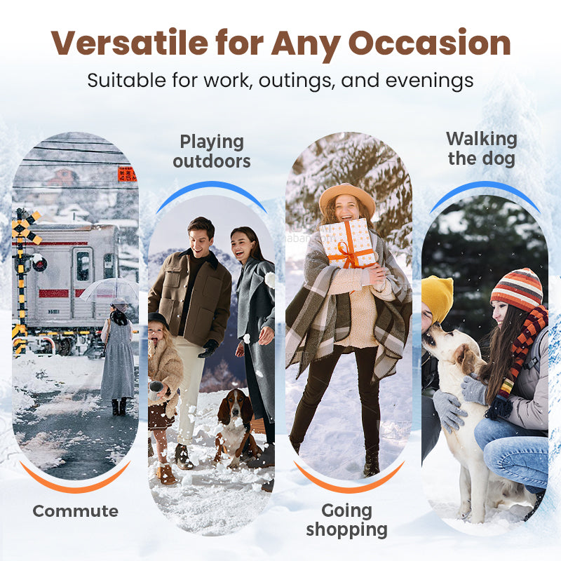 🔥VROČA RAZPRODAJA - 59 % POPUSTA - Debeli, topli ženski škornji z debelimi petami-SI