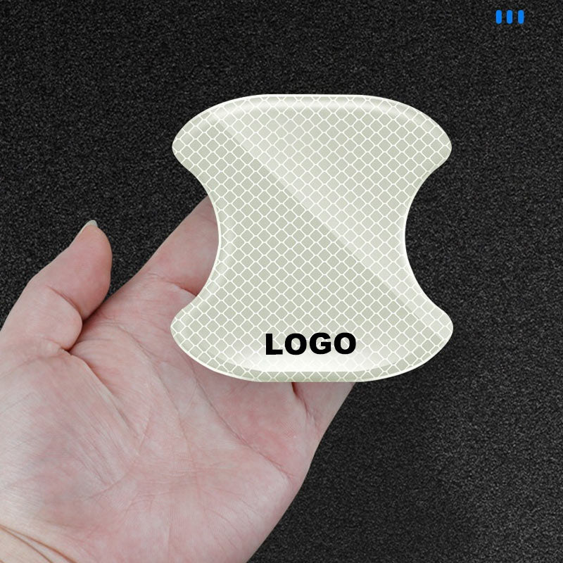 Pegatinas para manija de puerta de coche (panel de puerta + tira anticolisión / juego de 8 piezas)-ES