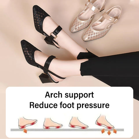 ✨Nad muudavad sind elegantsemaks ja enesekindlamaks💟 Vintage kõrge kontsaga sandaalid-EE