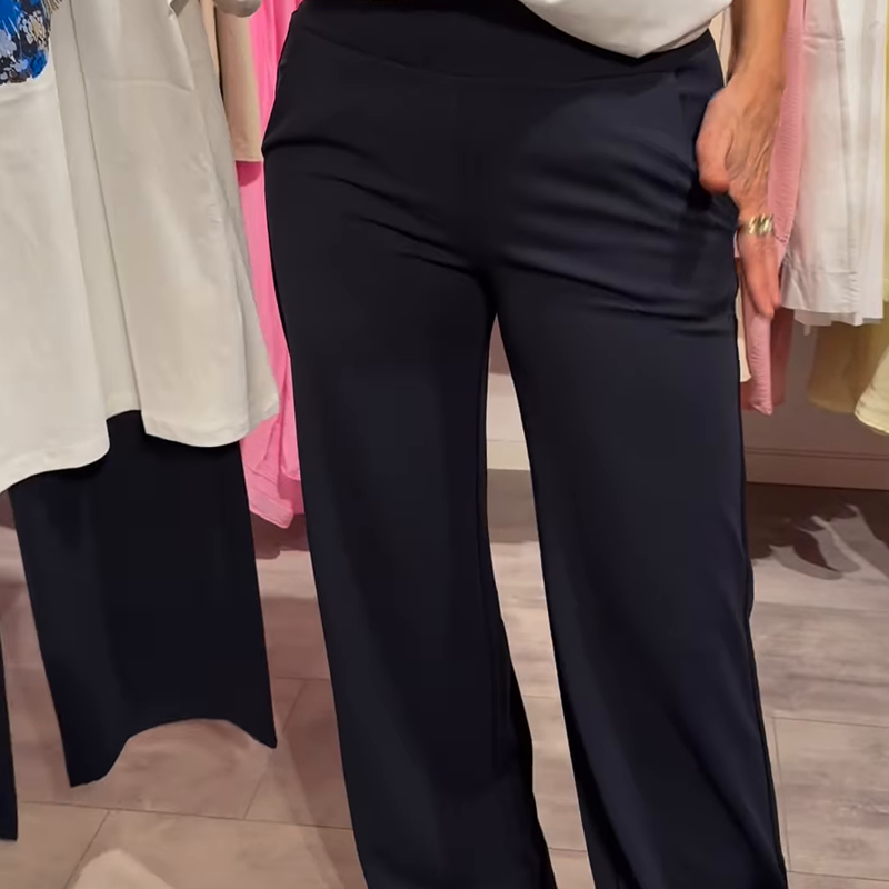 Ženski dvodijelni set s printom, topom i hlačama-HR