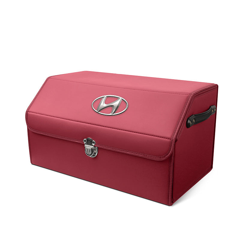 Δερμάτινη θήκη αποθήκευσης για το πορτμπαγκάζ του αυτοκινήτου-GR