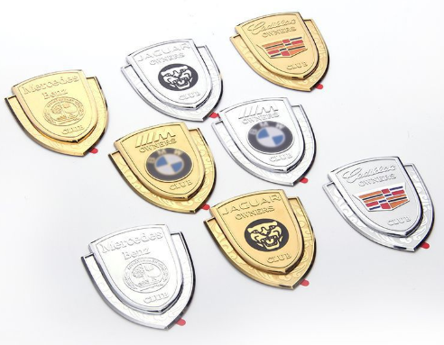 Nalepke za avtomobile, dodatki za zunanje modifikacije, materiali, blatniki, stranske in zadnje nalepke, tridimenzionalna kovinska osebnost, kreativne nalepke za karoserijo-SI