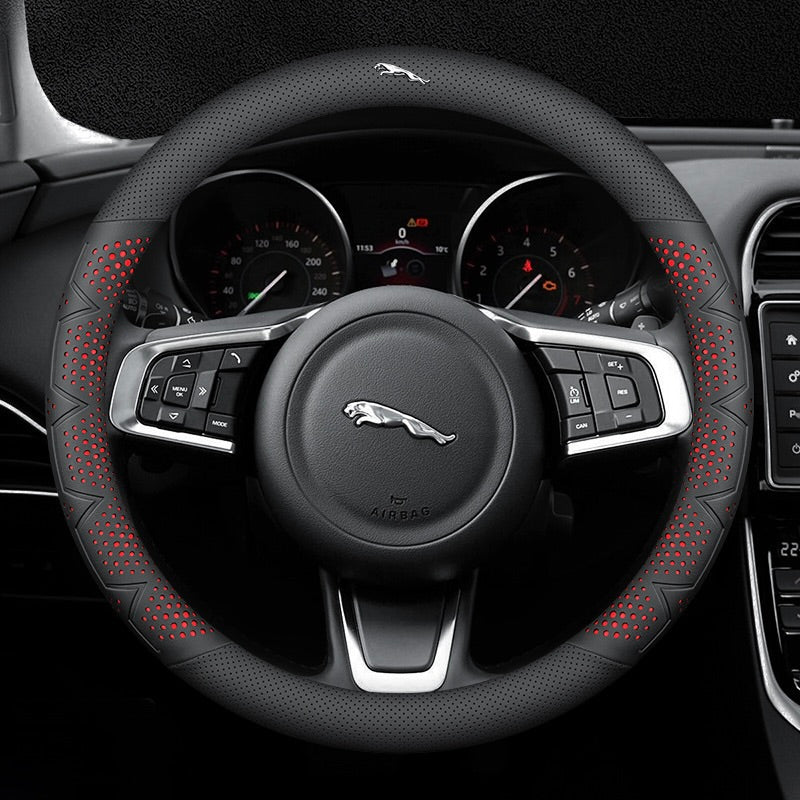 Ultra tanka, zračna prevleka za volan iz pravega usnja z nedrsečim oprijemom-SI