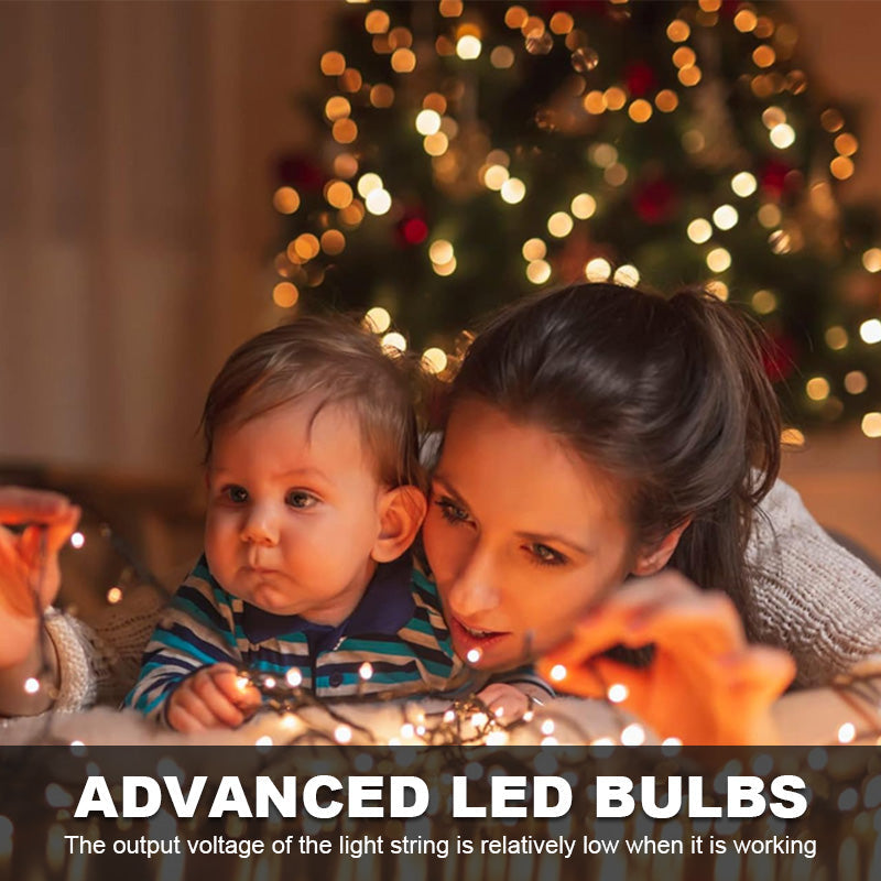 🎄 Luz LED para árbol de Navidad en forma de estrella de cinco puntas 🎄-ES