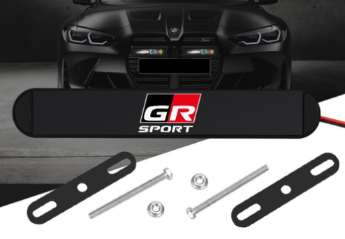 Venta caliente ✨50% de descuento ✨Lámpara LED elegante y atmosférica con logotipo para la parrilla central de su automóvil-ES