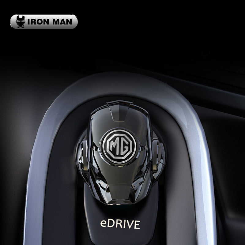 „Iron Man“ automobilio užvedimo mygtuko apsauginis dangtelis-LT