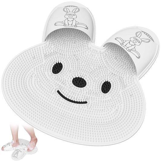 Alfombrilla de ducha extragrande para fregar los pies-ES