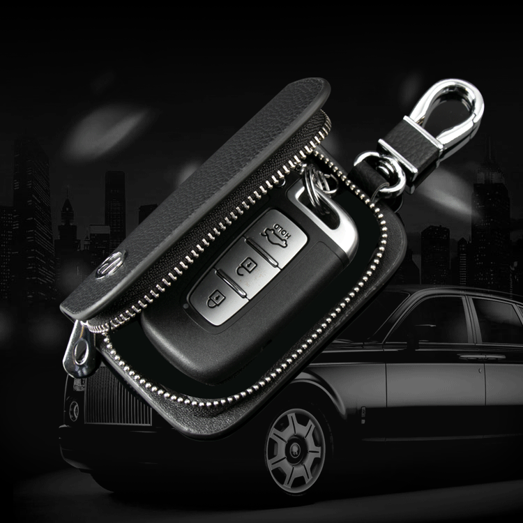 Usnjen etui za avtomobilske ključe-SI