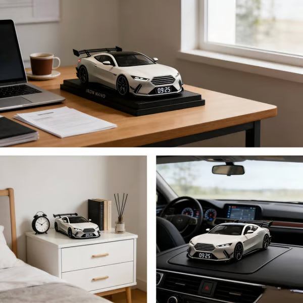 🎁 Hyperautí budík🏎️Realistický motor a svetelné efekty-SK