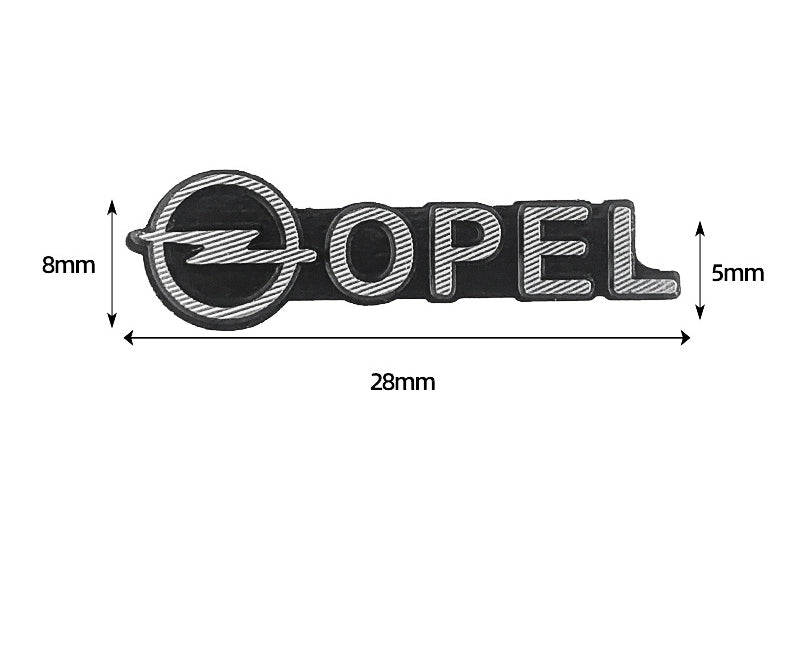 Karštas išpardavimas ✨50% nuolaida ✨3D kūrybingi automobilio logotipo dekoratyviniai lipdukai 🎉4 vnt.🎉-LT