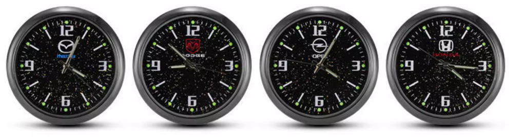 Vroča razprodaja ✨50 % popusta ✨Svetleča kvarčna avtomobilska ura-SI