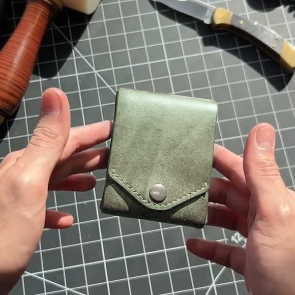 Cartera de cuero multifuncional-ES