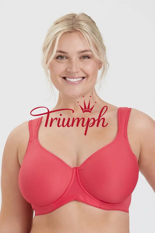 Triumph - (paket 3 kosov) Preprost push-up modrček s polno košarico-SI