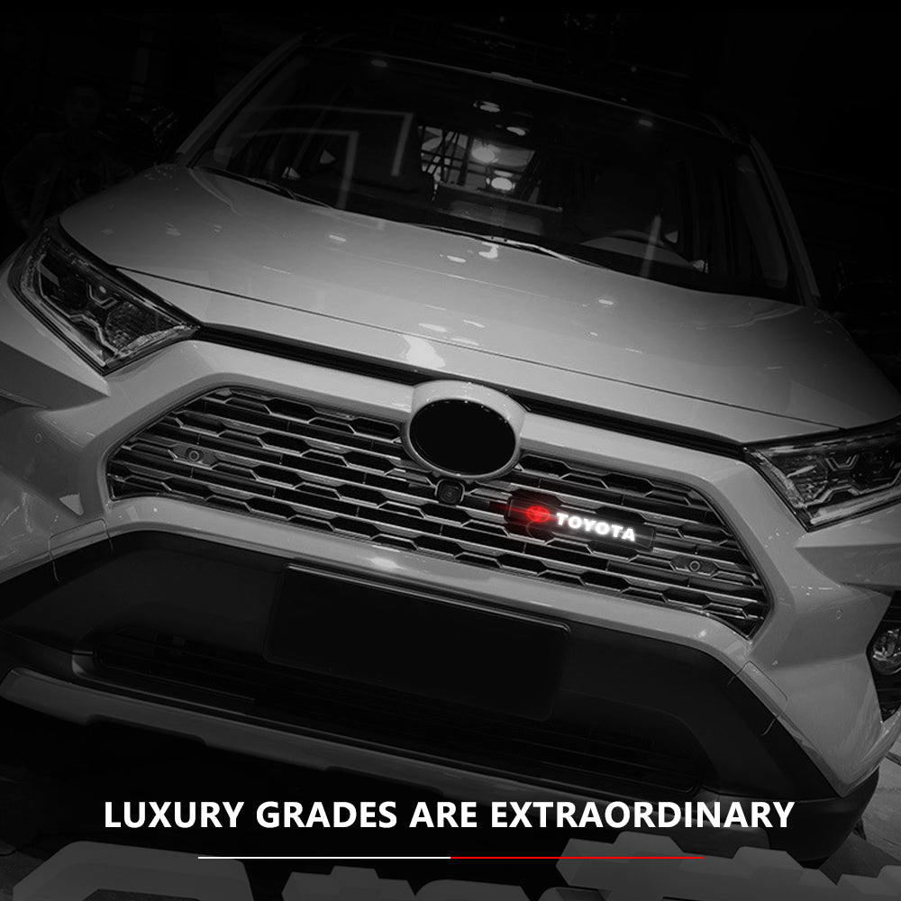 Venta caliente ✨50% de descuento ✨Lámpara LED elegante y atmosférica con logotipo para la parrilla central de su automóvil-ES