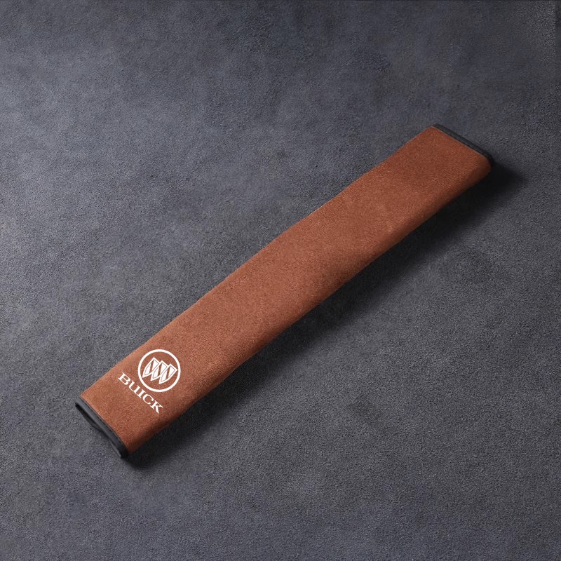 „SilkLeather“ saugos diržo užvalkalas – kaklo apsauga ir logotipo parinktis-LT