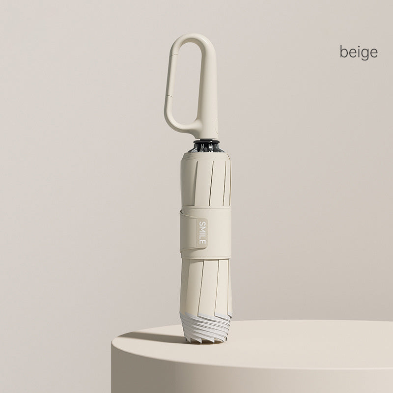 ☂️✨ ¡Paraguas con franja reflectante de seguridad! Se expande y contrae invertidamente sin salpicar agua, buena visibilidad en entornos oscuros.-ES