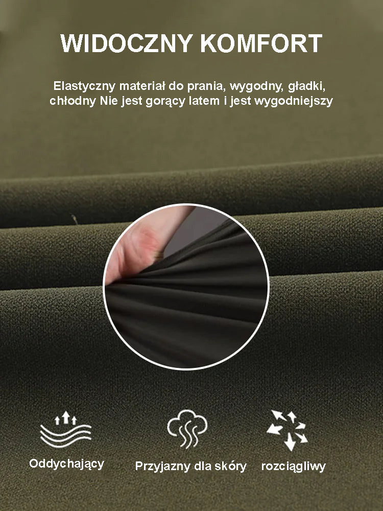 Pantalones elásticos con muchos bolsillos.-ES