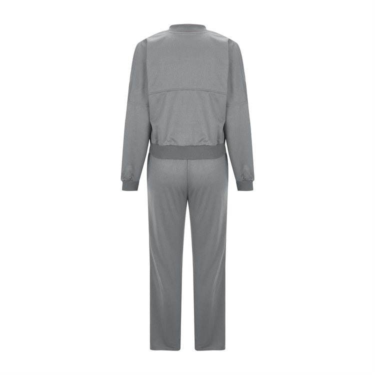 📦 Γυναικεία Φούτερ με μακρυμάνικο φερμουάρ σετ δύο τεμαχίων GR