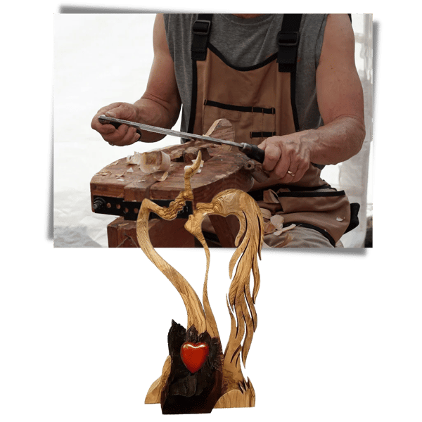 Pora mėgsta medinius dekoravimo papuošalus, kūrybinį dekoratyvinį meną-LT